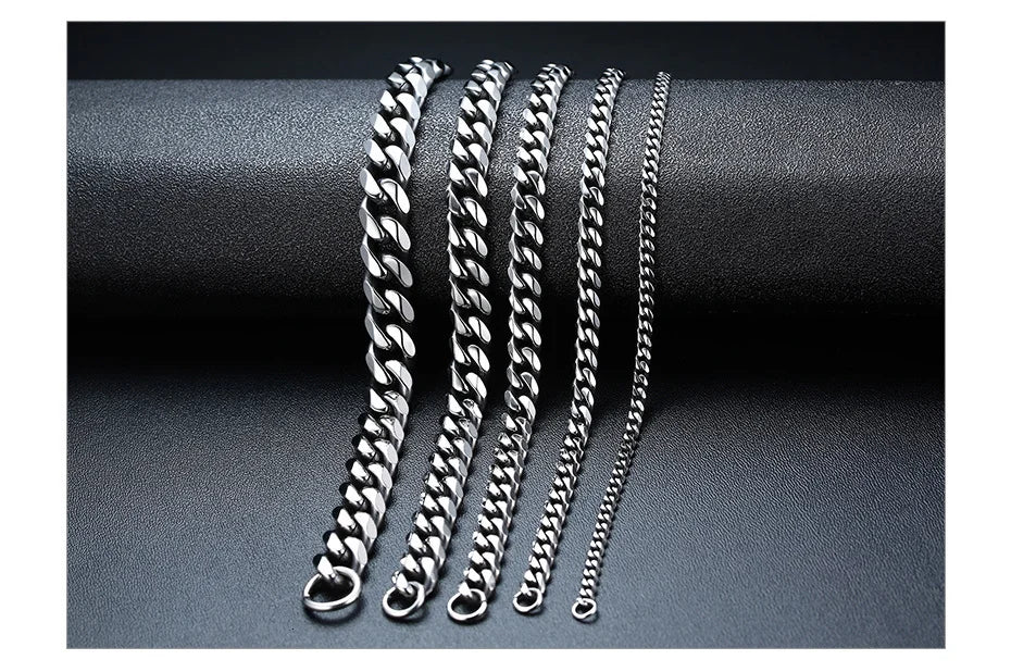 EP'S Wristband for Men Stainless Steel
