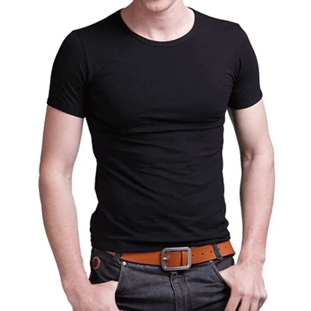 EP'S Slim Fit Stretch Cotton Men T-shirt