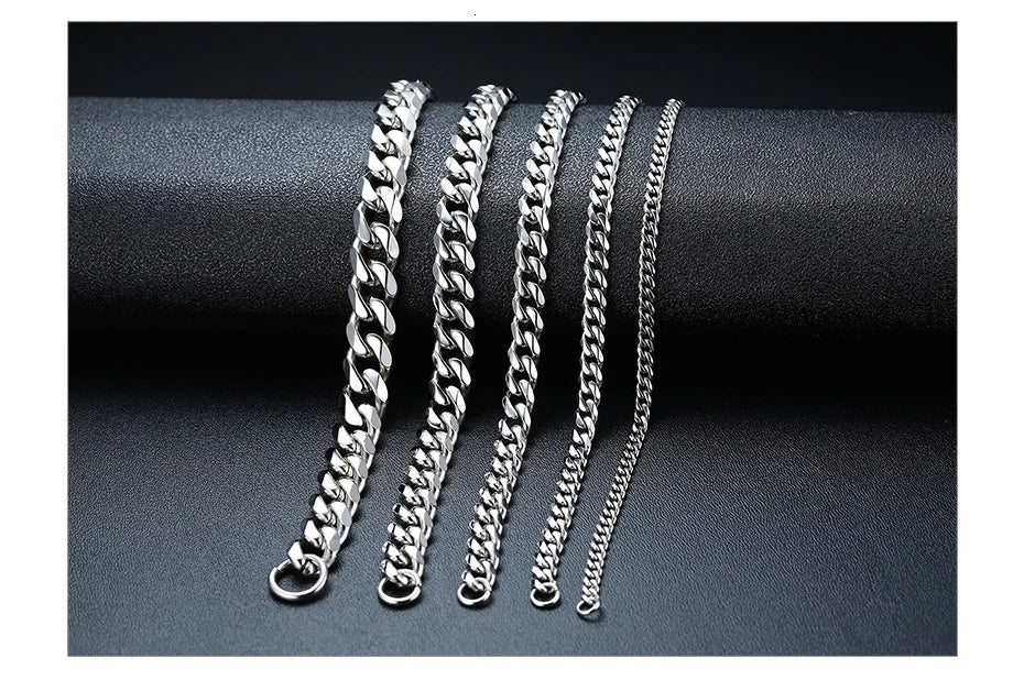 EP'S Wristband for Men Stainless Steel