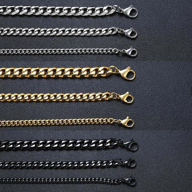 EP'S Wristband for Men Stainless Steel