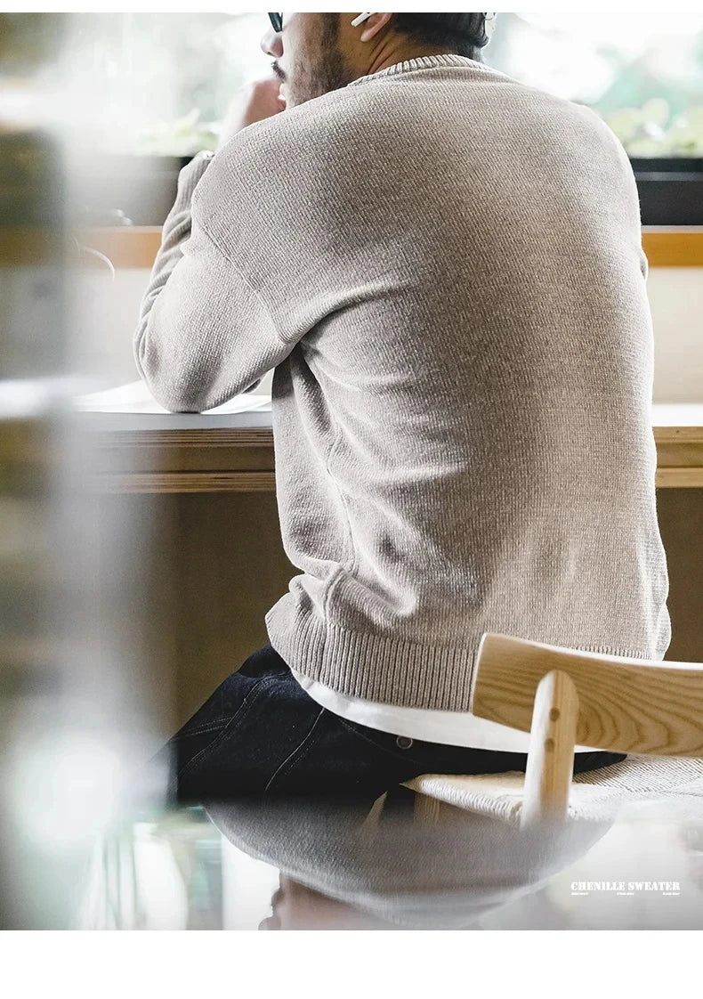 EP'S Neck Sweater for Men