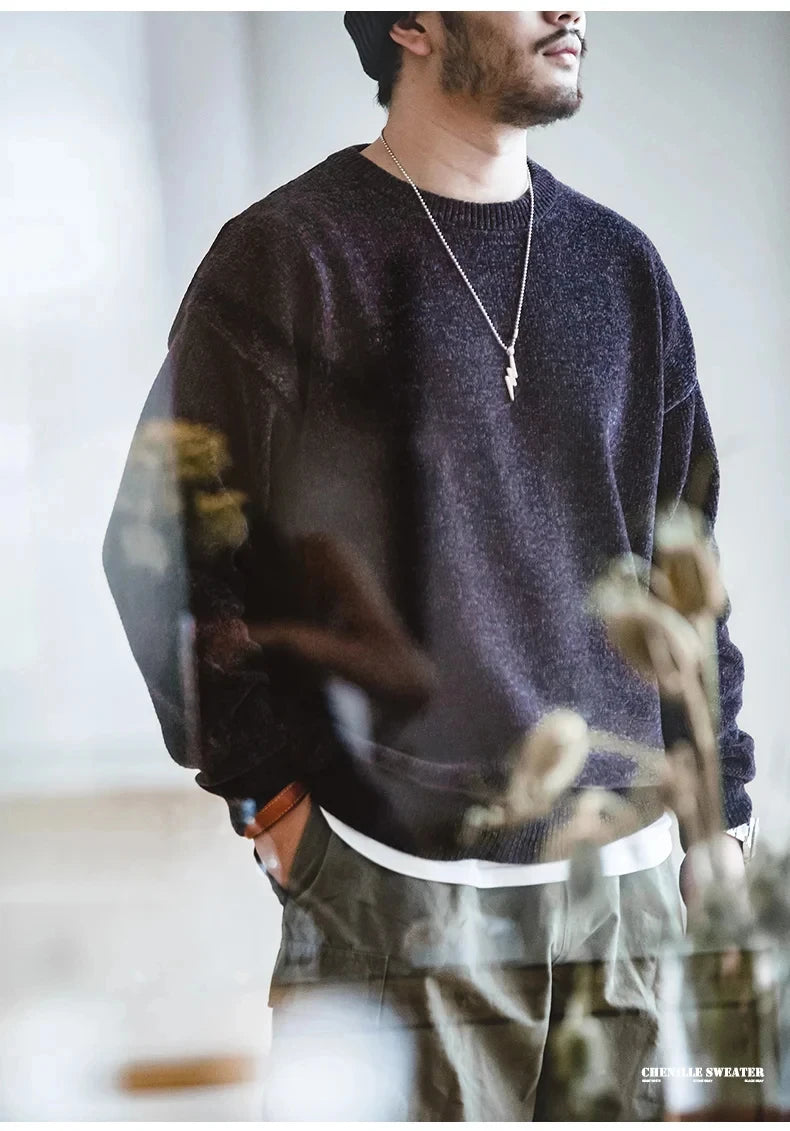 EP'S Neck Sweater for Men