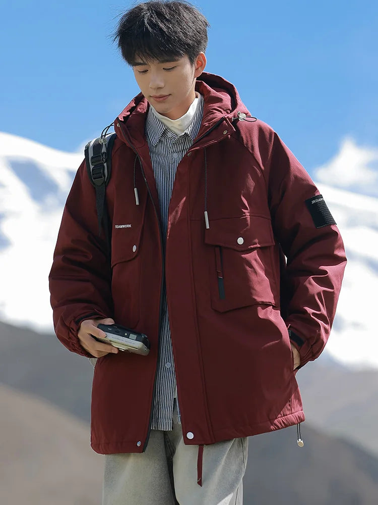 EP'S Men's Winter Jacke Korean Fashion