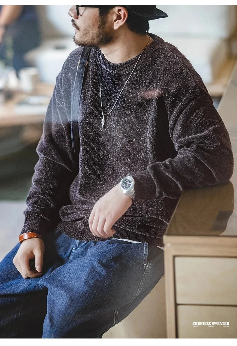 EP'S Neck Sweater for Men