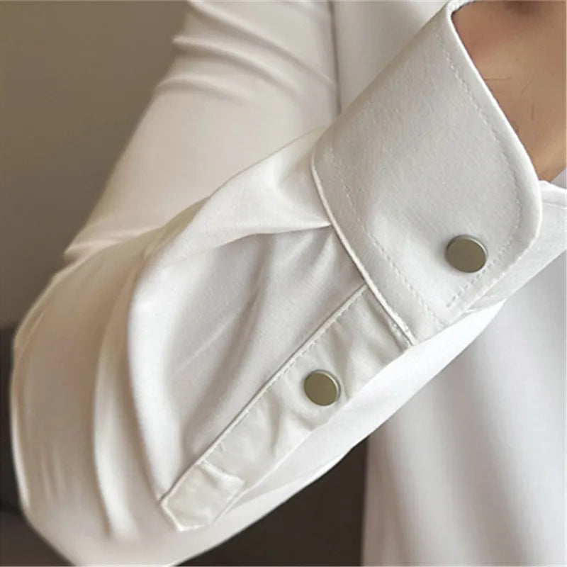 EP'S Men England Style Shirts Slim Fit Long