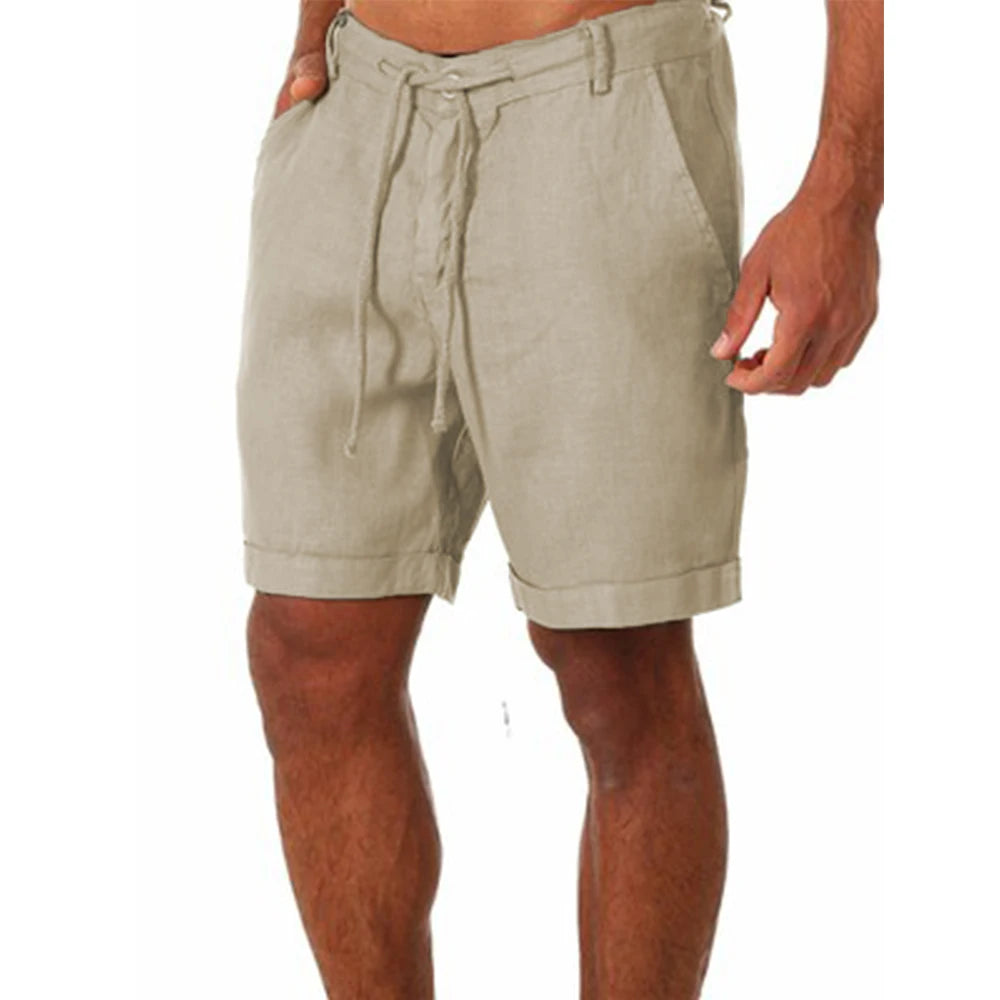 EP'S Men's Cotton Linen shorts
