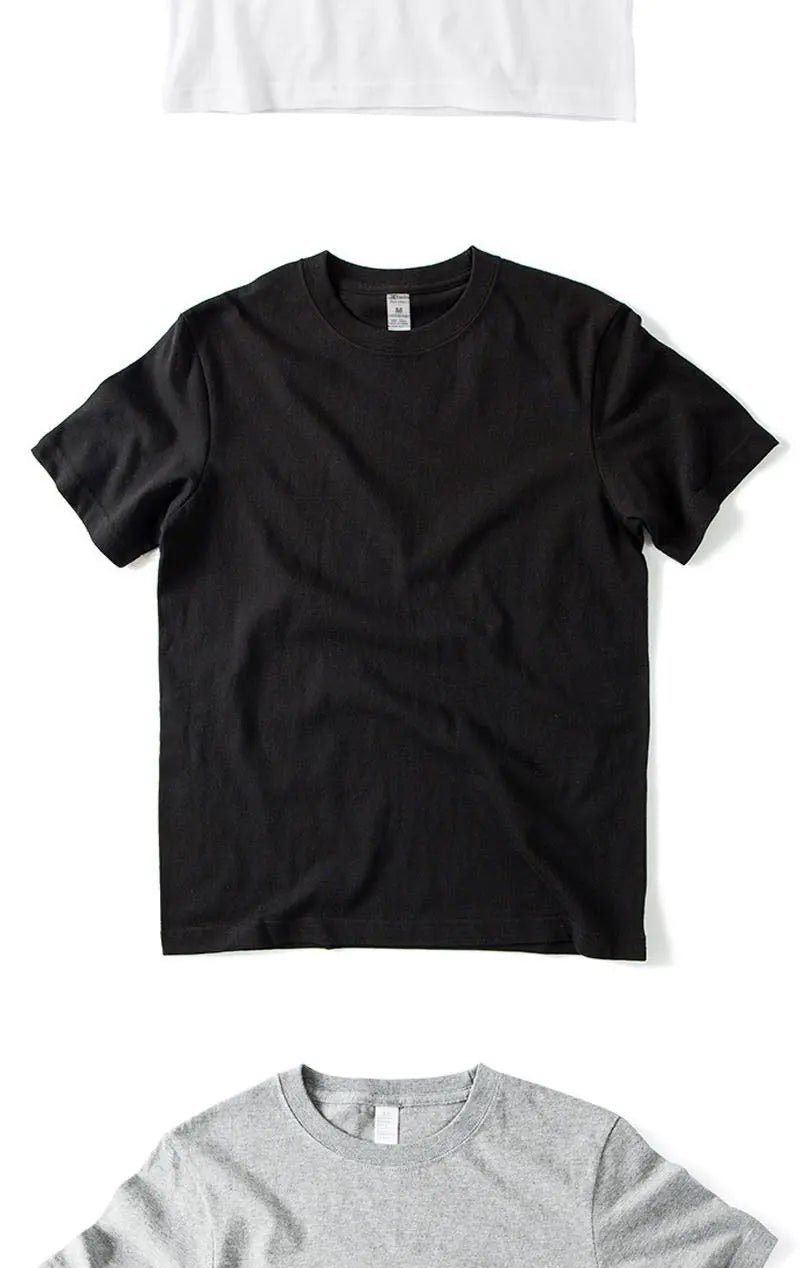 EP'S Men/Women 100% Cotton T-shirt Solid Color