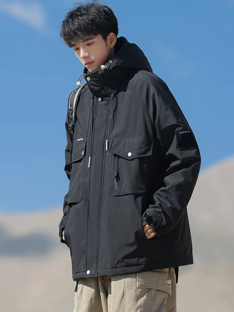 EP'S Men's Winter Jacke Korean Fashion
