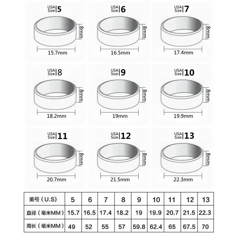 EP'S Stainless Steel Ring