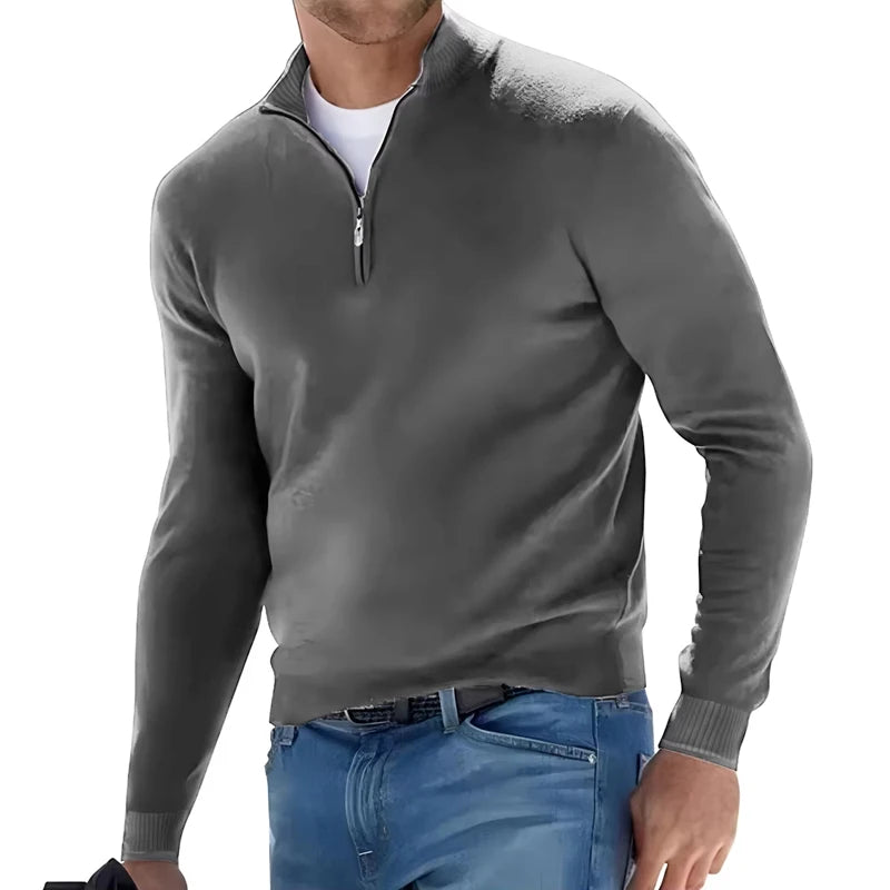 EP'S Men's Sweatwear Warm, Half Zipper