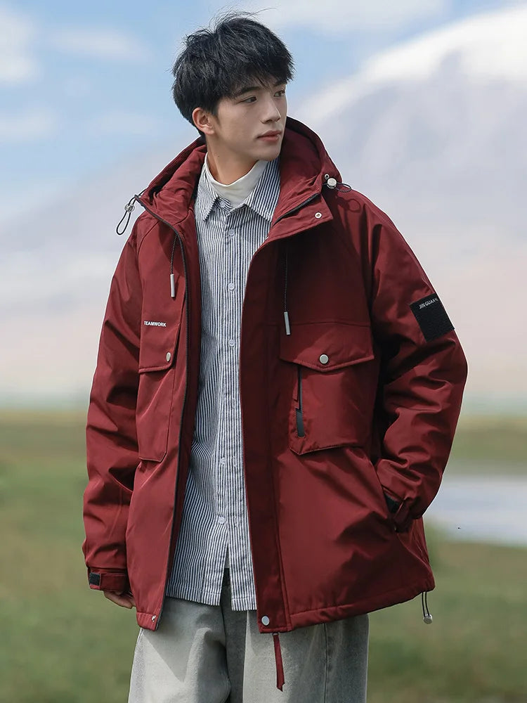 EP'S Men's Winter Jacke Korean Fashion