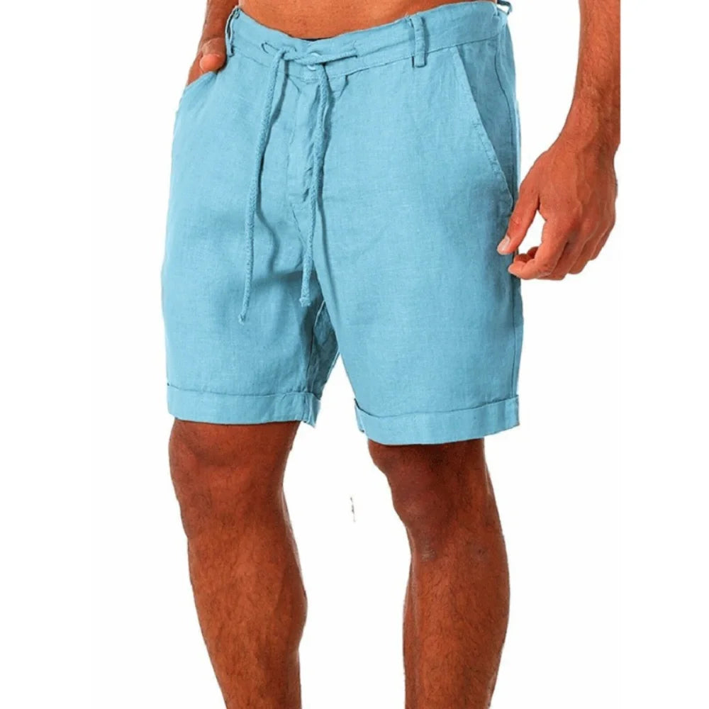 EP'S Men's Cotton Linen shorts