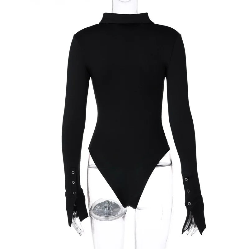 EP'S Women Jumpsuit With button Slim Fit One-Piece