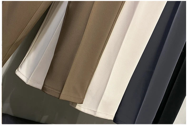 EP'S Men Dress Pants Men Korean Fashion