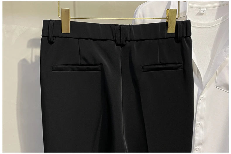 EP'S Men Dress Pants Men Korean Fashion