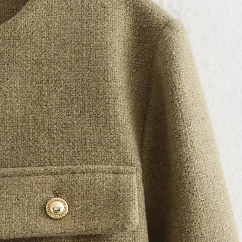 EP'S Woman Outerwears Long Sleeve coat
