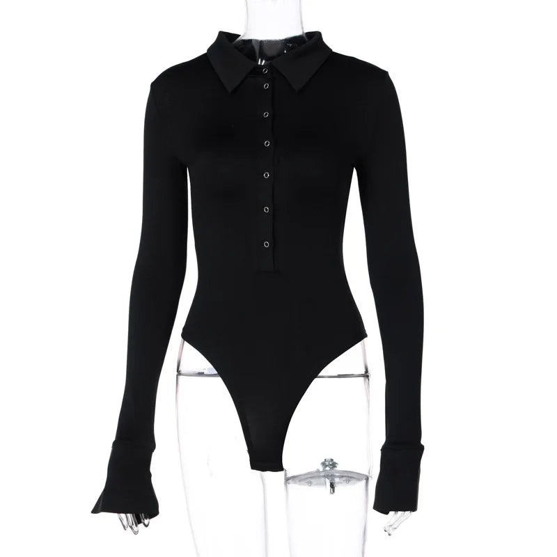 EP'S Women Jumpsuit With button Slim Fit One-Piece