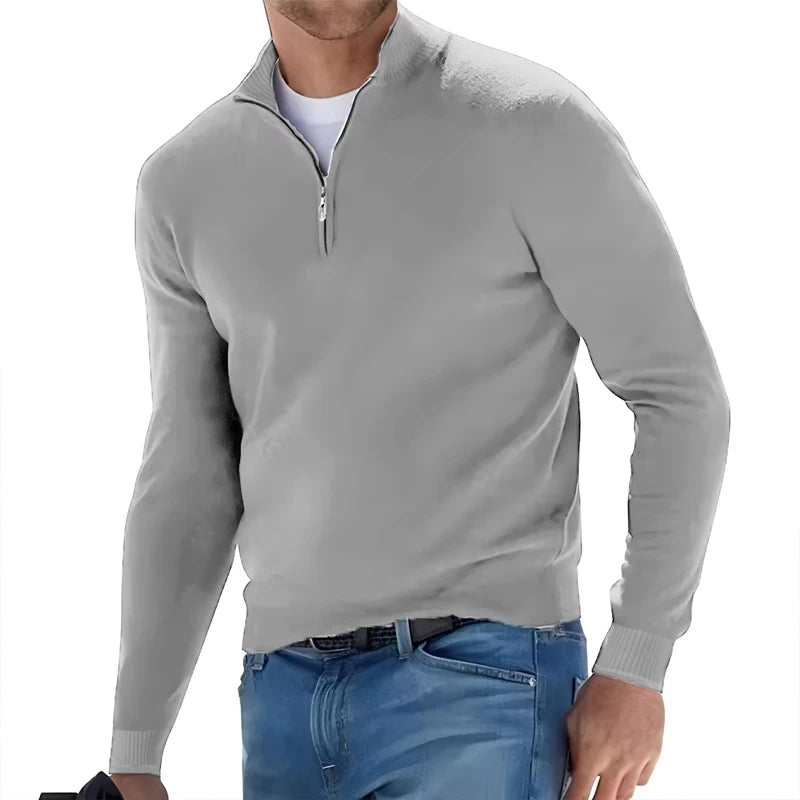 EP'S Men's Sweatwear Warm, Half Zipper