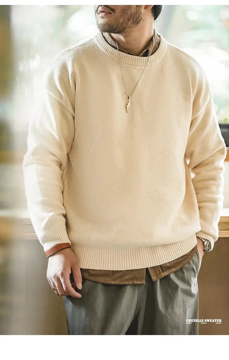 EP'S Neck Sweater for Men