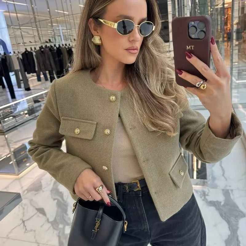EP'S Woman Outerwears Long Sleeve coat