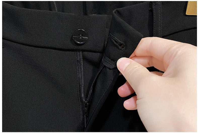 EP'S Men Dress Pants Men Korean Fashion