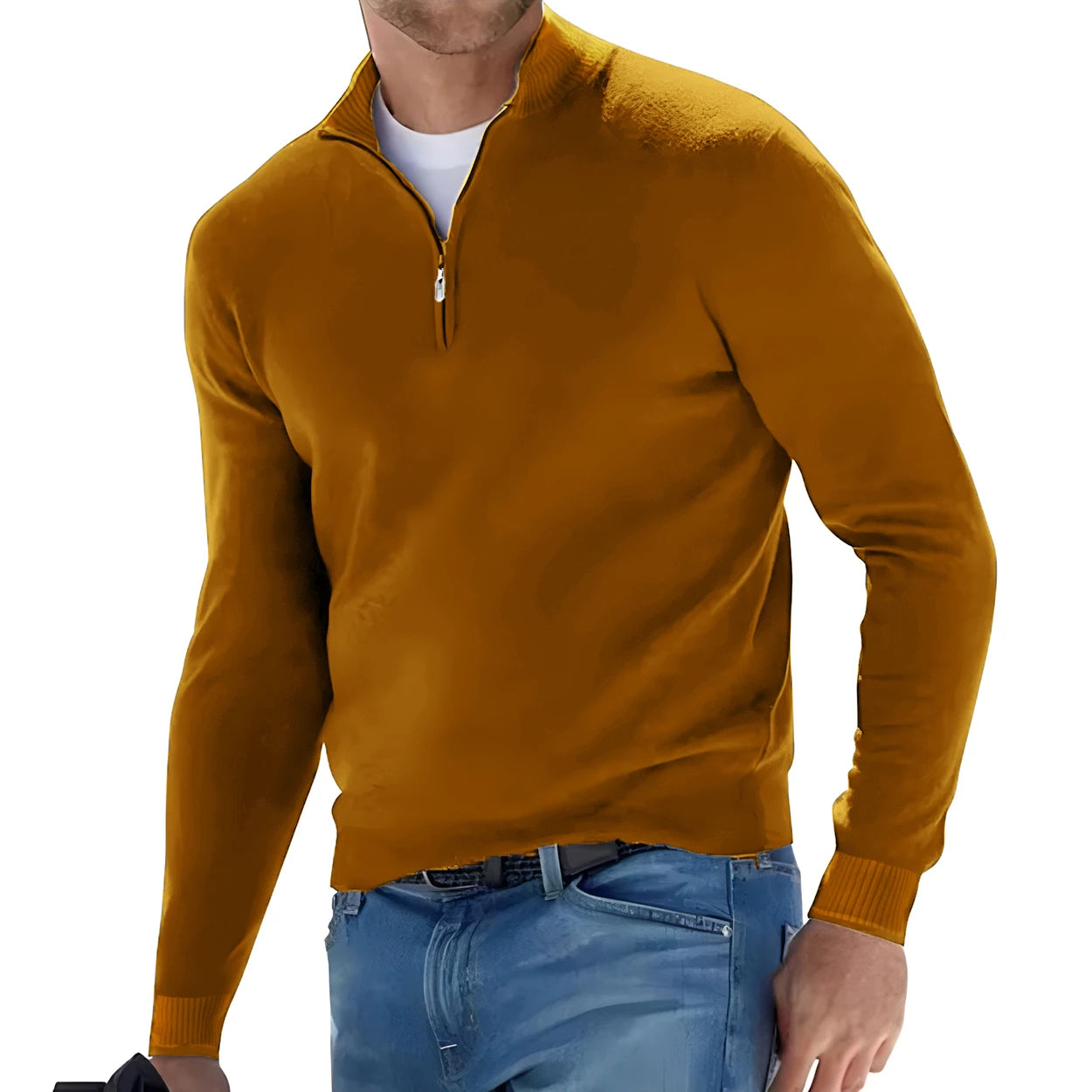 EP'S Men's Sweatwear Warm, Half Zipper