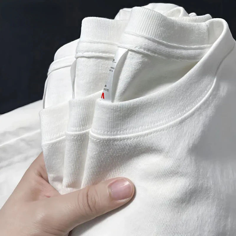 EP'S Men/Women 100% Cotton  T-shirt Solid Color