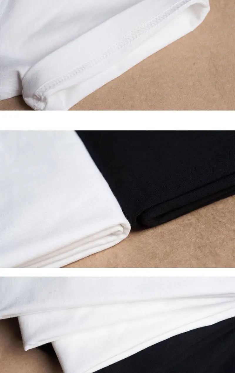 EP'S Men/Women 100% Cotton  T-shirt Solid Color
