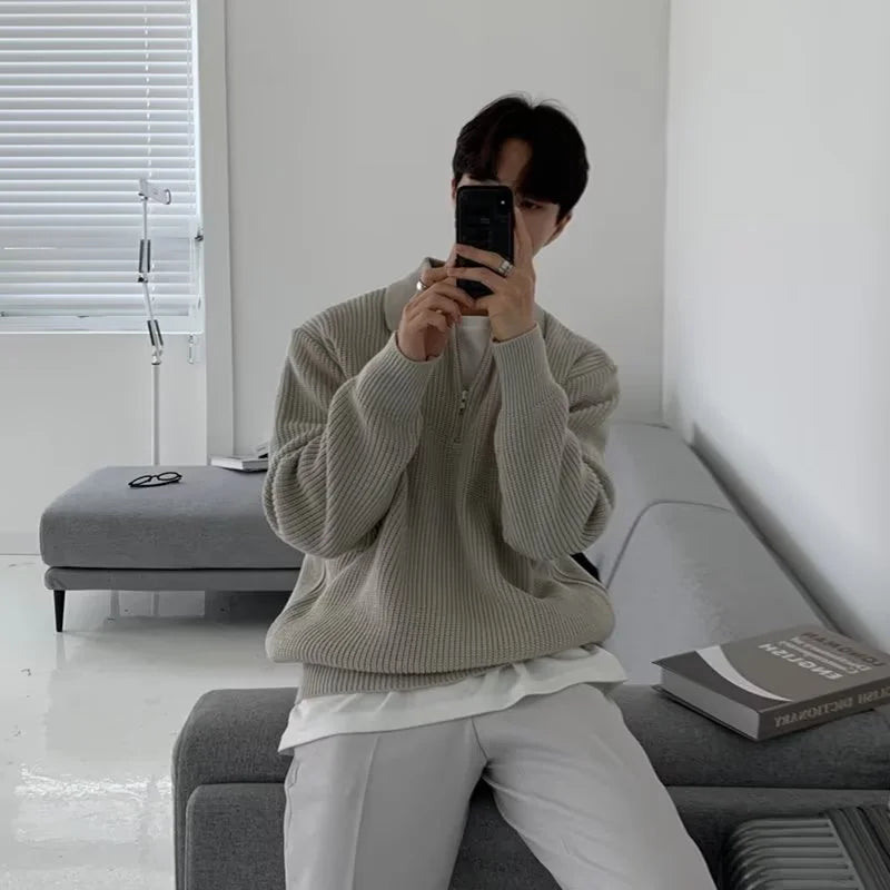 EP'S Men Korean Sweater