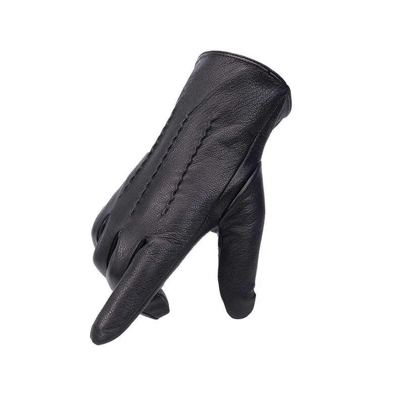 EP'S Men's , warm and soft men's leather gloves