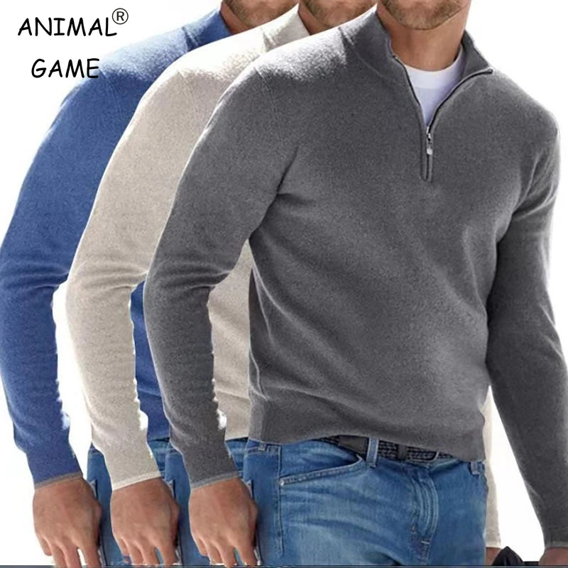 EP'S Men's Sweatwear Warm, Half Zipper