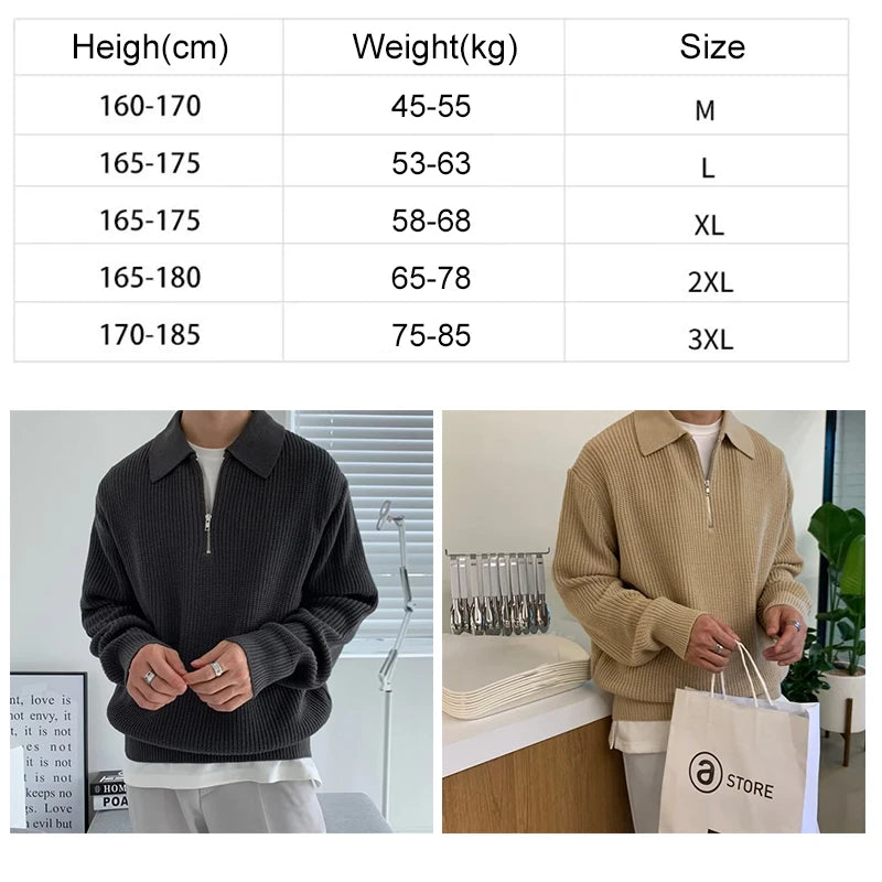 EP'S Men Korean Sweater