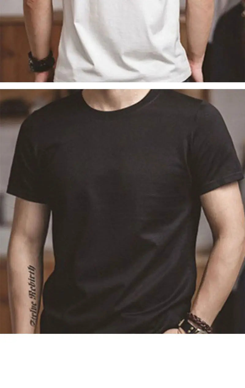 EP'S Men/Women 100% Cotton  T-shirt Solid Color