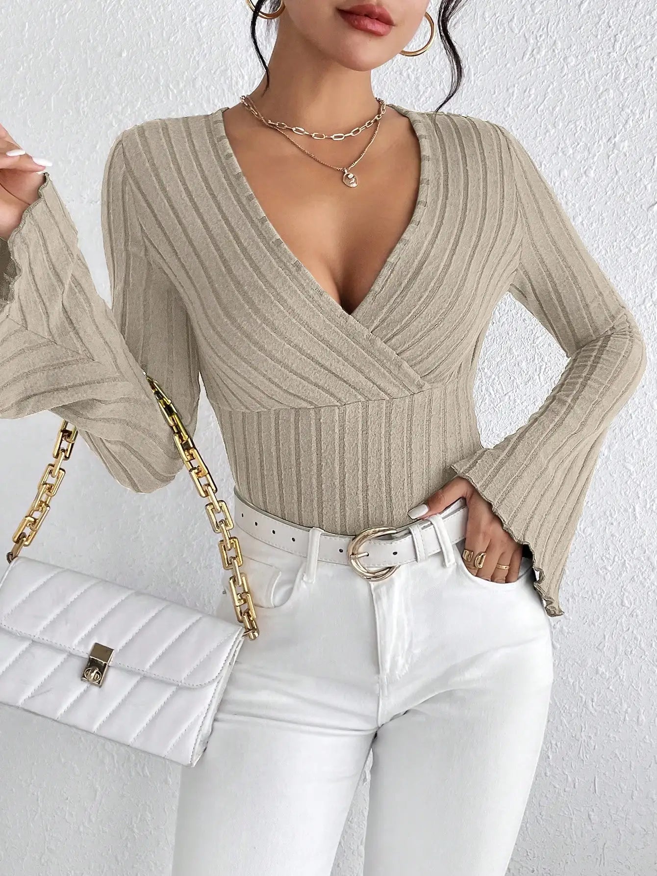 EP'S Women's Fall and Winter Long-sleeved Tops