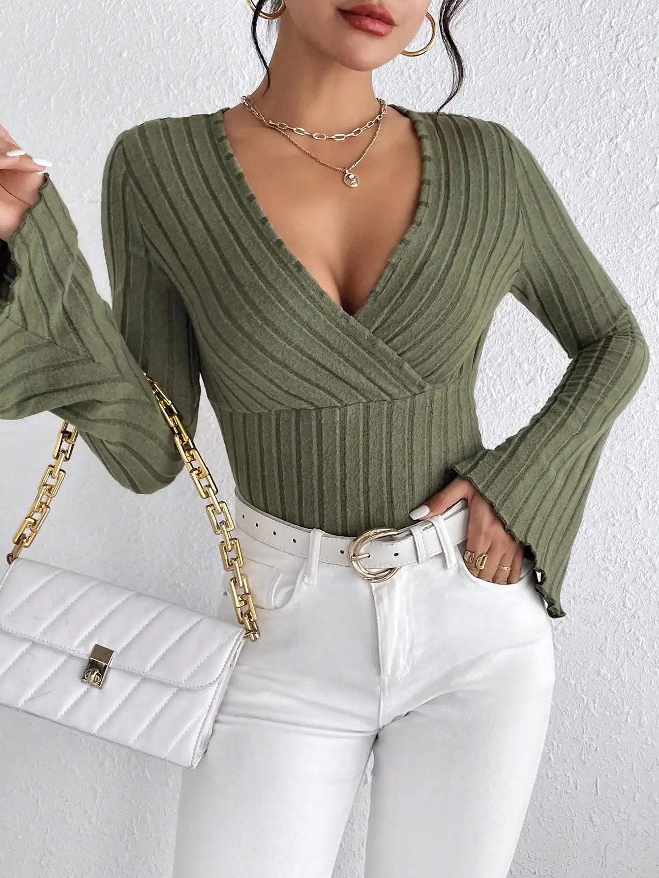EP'S Women's Fall and Winter Long-sleeved Tops
