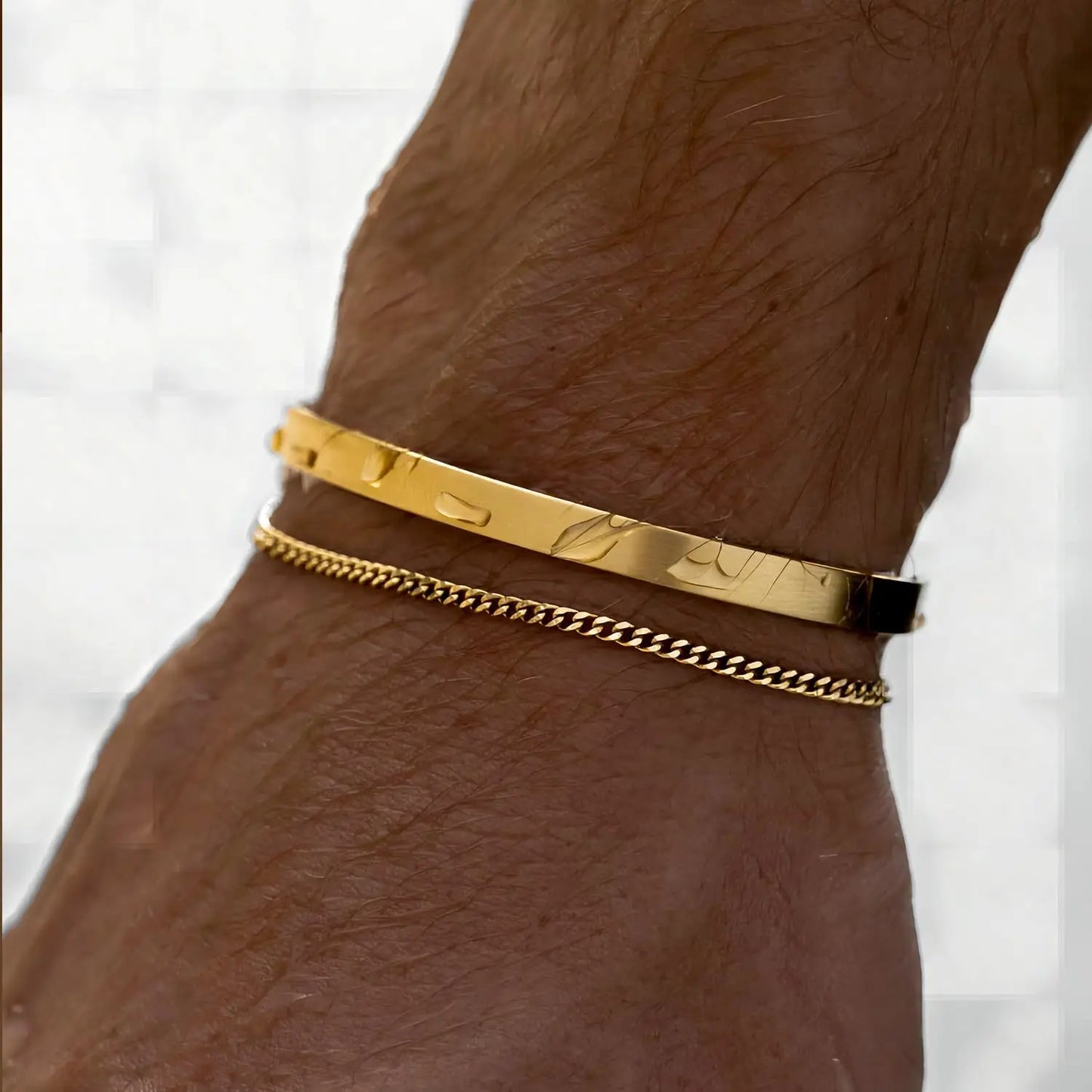 EP'S Stainless Steel  Chain Bracelet
