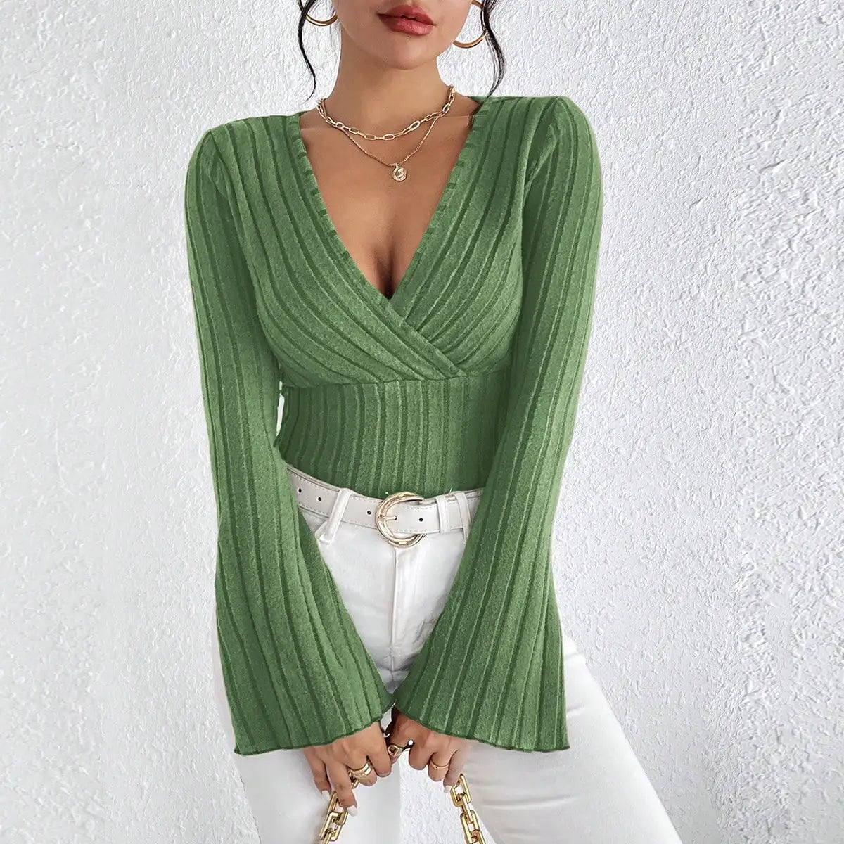 EP'S Women's Fall and Winter Long-sleeved Tops
