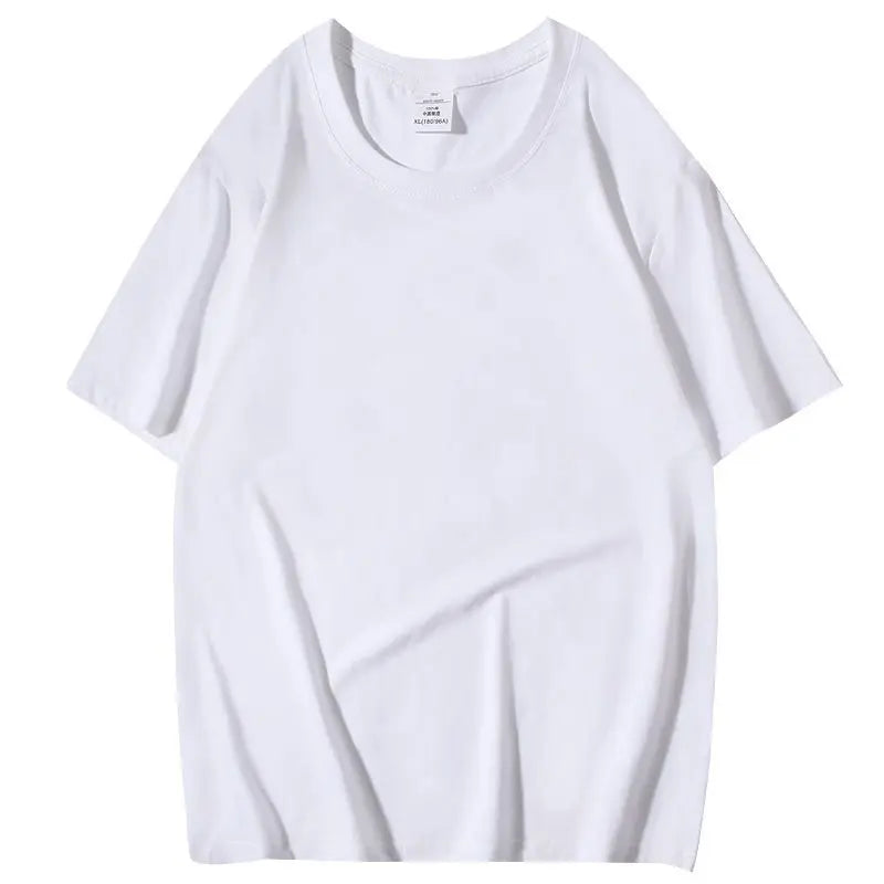 EP'S Men/Women 100% Cotton  T-shirt Solid Color