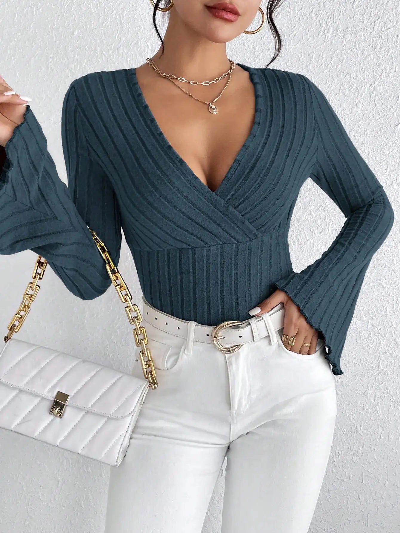EP'S Women's Fall and Winter Long-sleeved Tops