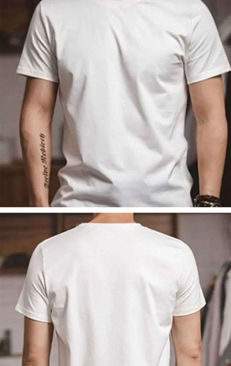 EP'S Men/Women 100% Cotton  T-shirt Solid Color