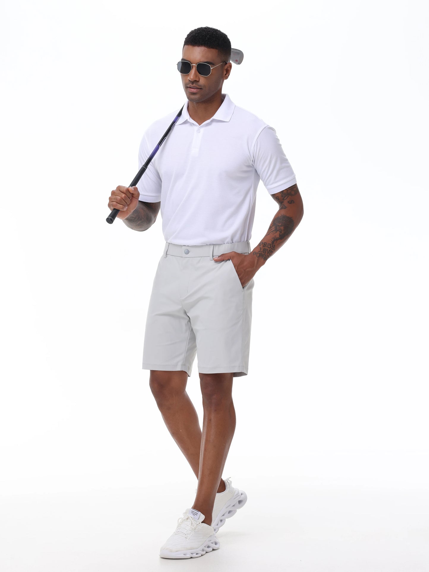 EP'S Men's High Quality Elegant Golf Pants