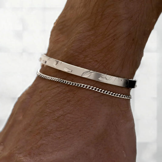 EP'S Stainless Steel  Chain Bracelet